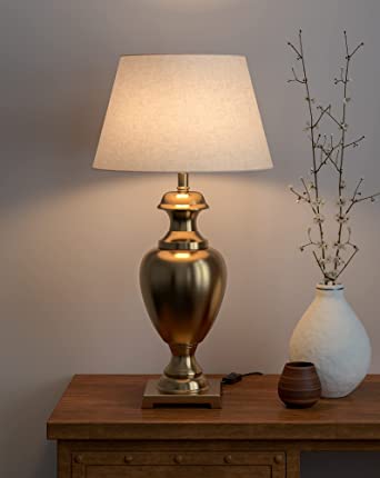 Brass Antique Royal Trophy Table Lamp