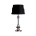 Sleek Silver Table Lamp