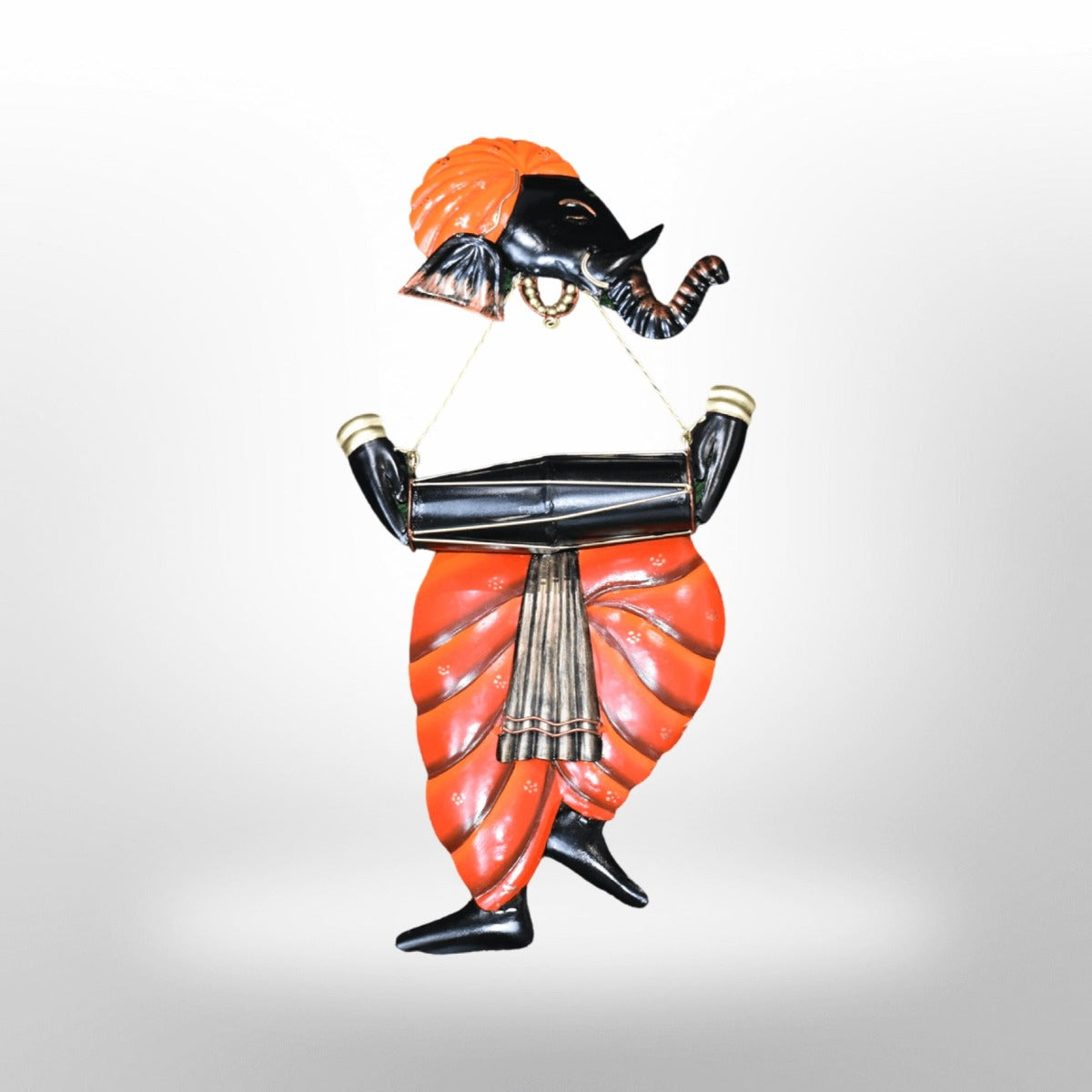 Unique Tambura Ganesh Wall Hanging Showpiece For Interior Decoration