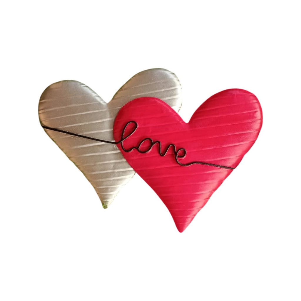 Metal Heart Wall Decor, Valentines Decor, Valentines Metal Sign Wall Decor